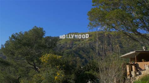 Hollywood Sign in the Hills of Hollywood - CALIFORNIA, USA - MARCH 18 ...