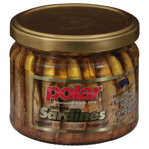 Polar Brisling Sardines in Olive Oil - Shop Seafood at H-E-B