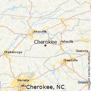 Map Of Cherokee North Carolina - Virgin Islands Map