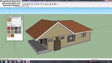 How to Make a Roof in SketchUp - Elmtec Sketchup