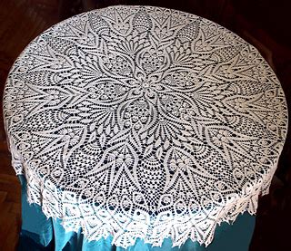 Ravelry: Grand Lace Tablecloth pattern by Olga Alex