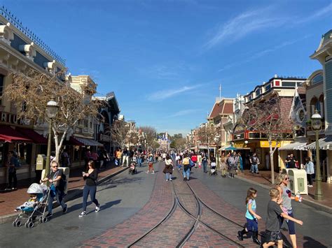 Disneyland Map Of Main Street Usa