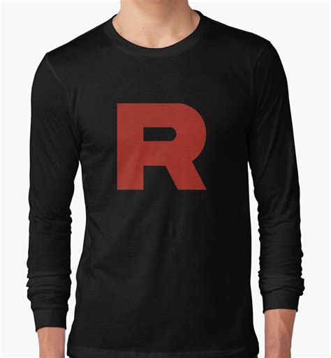 "Team Rocket Shirt" Long Sleeve T-Shirts by killerkillick | Redbubble