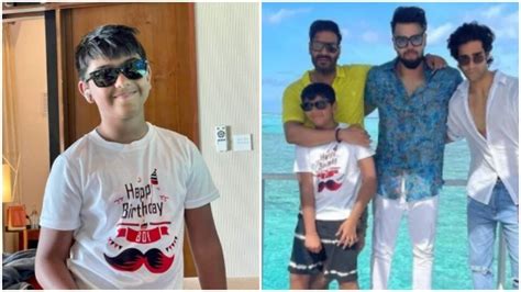 Ajay Devgn celebrates son Yug's birthday in Maldives as he turns 11, Kajol misses him. See pics ...