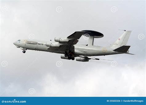 NATO AWACS E-3 Sentry Plane Editorial Photo - Image of fuselage ...