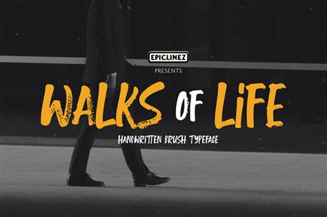 Walks Of Life Font – Free Download