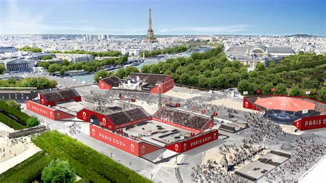 Paris 2024 reveals design for urban park venue in Place de la Concorde