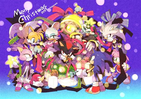 Sonic Christmas | Sonic, Dibujos bonitos de animales, Sonic fotos