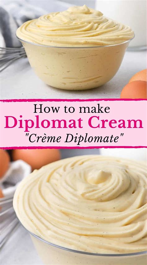 Diplomat Cream (Crème Diplomate) - A Baking Journey