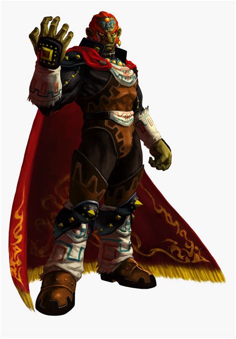 Oot3d Ganondorf Artwork - Ganondorf Ocarina Of Time, HD Png Download - kindpng