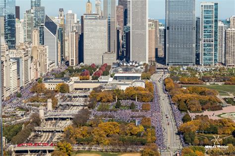 Chicago Cubs Parade 2016 - Aerial Vision Chicago Productions