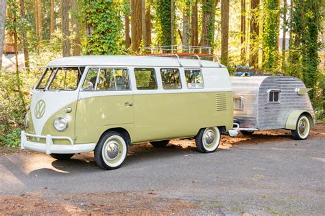 1961 Volkswagen Bus and 1958 Serro Scotty Camper Combo Is Deliciously Vintage - autoevolution