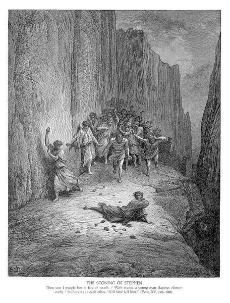 The Stoning of Stephen - Gustave Dore - WikiArt.org