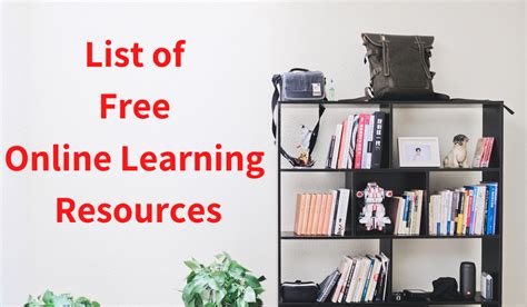 Free Online Learning Resources – Vikrant Shukla