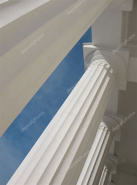 The columns of the portico of the Museum Stock Photo by ©Ilexcarrot 2553082