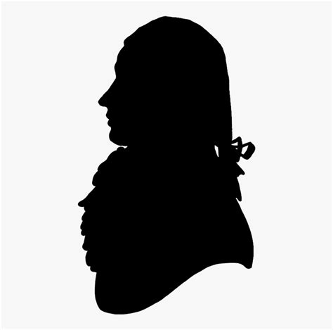 Victorian Silhouette Man - Alexander Hamilton Silhouette, HD Png ...