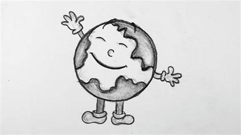 Earth Drawing Easy || How To Draw Earth Day Drawing || Save Earth || Earth Day || Pencil Art ...