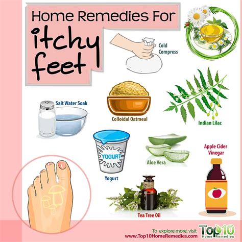 Home Remedies for Itchy Feet | Top 10 Home Remedies