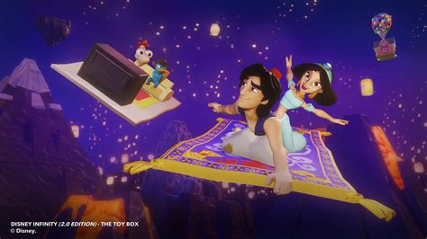 Disney Infinity Reveals Aladdin and Jasmine, Flying Carpets Included