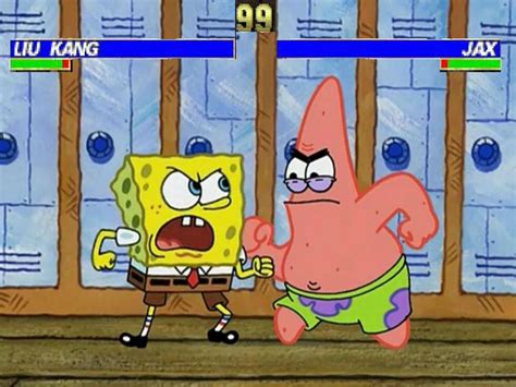 Spongebob vs Patrick(mortal kombat edition). by brandonale on DeviantArt