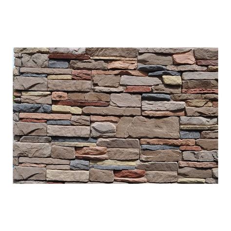 Shop M-Rock MSI Meridian Ledge 39.2-sq ft Brown Stone Veneer at Lowes.com