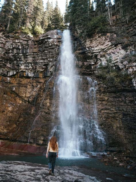 Hiking to Virginia Falls – Glacier National Park - Compasses & Quests