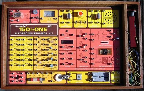 150-in-One Electronics Kit from Radio Shack: yes, I had one as a kid ...