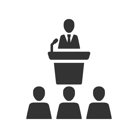 Public speaking icons Vectors & Illustrations for Free Download | Freepik