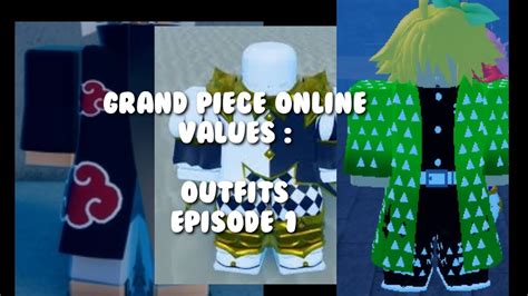 GPO VALUES : OUTFITS episode 1 - YouTube