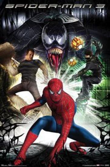 Spider-Man 3 Villains Movie Poster 90101 - ToyWiz