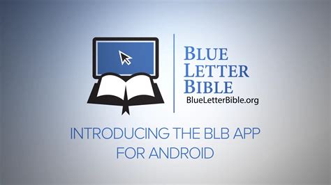 The Blue Letter Bible Android App! Wonderful bible study tool! Get it... FREE! | Bible apps ...