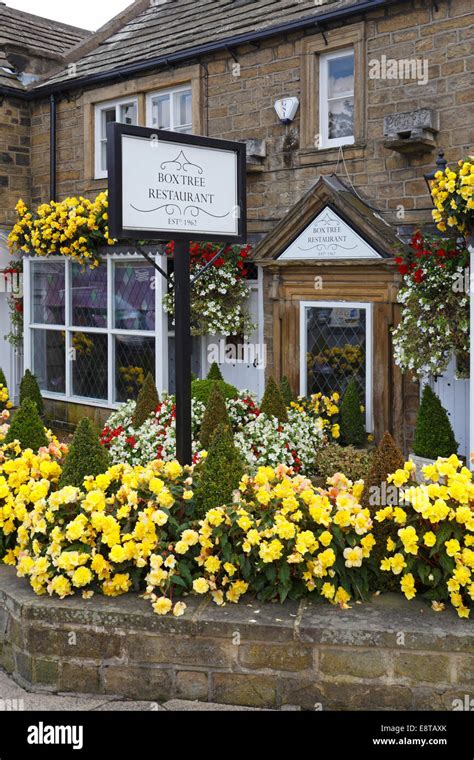 Box tree restaurant in ilkley hi-res stock photography and images - Alamy