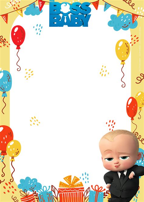 10-Boss-Baby-To-The-Office-Birthday-Invitation-Templates-Four | Download Hundreds FREE PRINTABLE ...