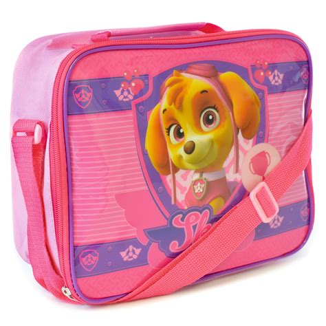 Kids Character Lunch Bag Insulated Cool Snack Box School Nursery Travel ...