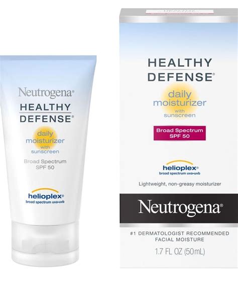 Neutrogena® Healthy Defense® Daily Moisturizer with Sunscreen Broad ...