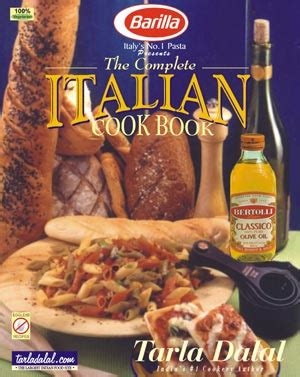 The Complete Italian Cookbook Cookbook by Tarla Dalal | Italian Recipes ...