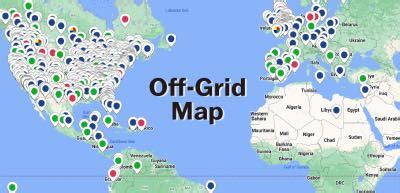 Welcome to the new upgraded off-grid map - Living Off the Grid: Free Yourself