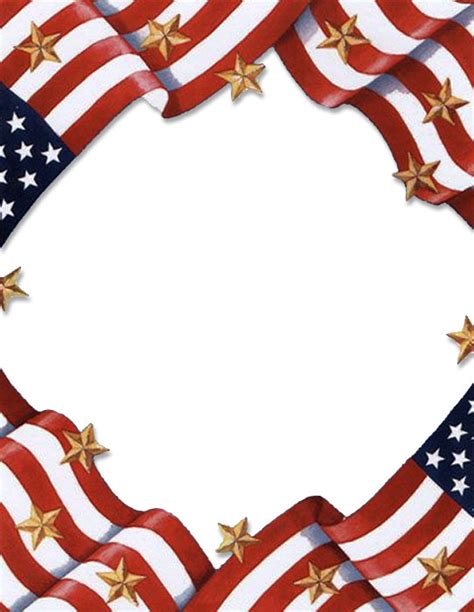 Veterans Day Border Clip Art