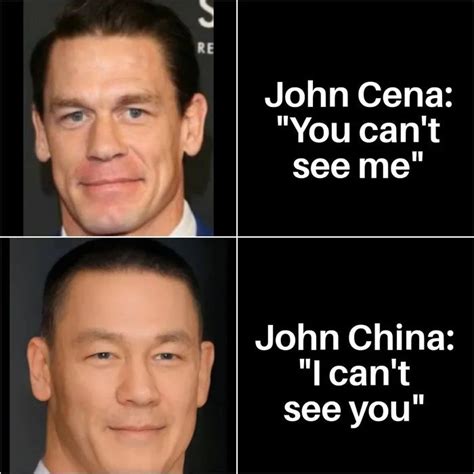 John Cena vs John China - Meme by Mr_Absolute :) Memedroid