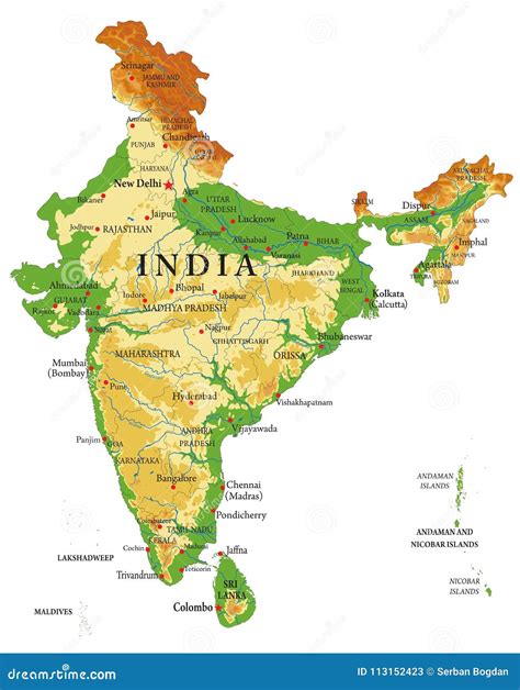 India Map Cartoon Vector | CartoonDealer.com #14404345