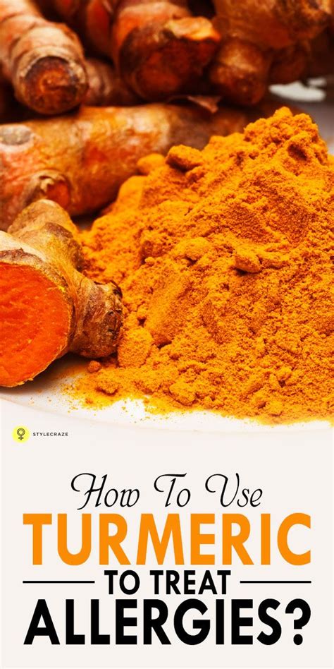 Turmeric for Allergies – How To Use, Dosage, and Warning | Natural ...