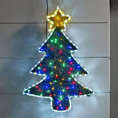 Christmas Tree Silhouette Rope Light | Home Design Ideas