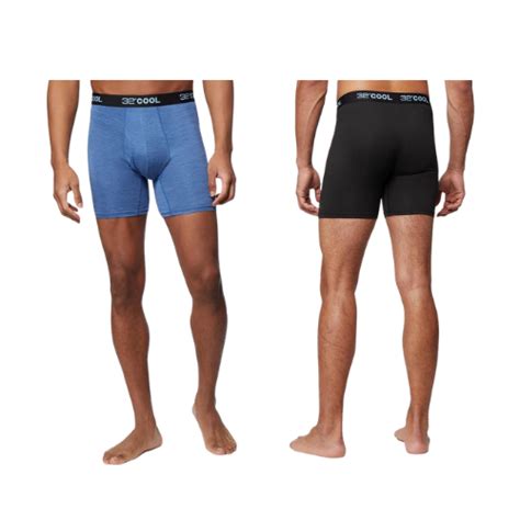 ONLY $3.99 Men’s Cool Boxer Briefs at 32 Degrees