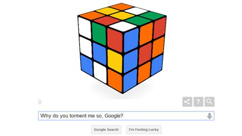 How to solve the Google Doodle Rubik's Cube | Extremetech