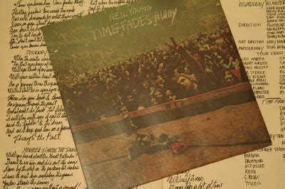 Neil Young News: Photo Insert from "Time Fades Away" Album by Neil Young