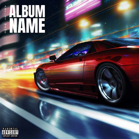 Fast Cars Album Cover Design template | PosterMyWall