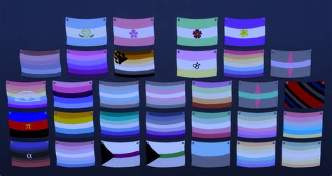 Pride Flags Set By Argos93 At Mod The Sims Via Sims 4 - vrogue.co