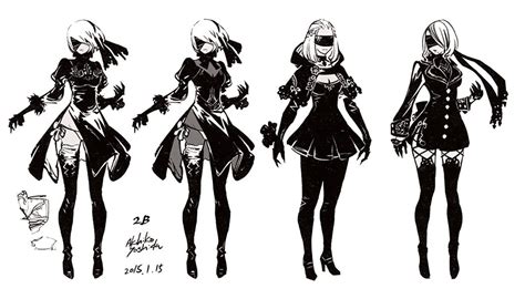 2b character design art nier automata art gallery – Artofit