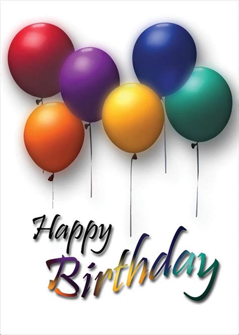 Birthday Balloons Images - ClipArt Best