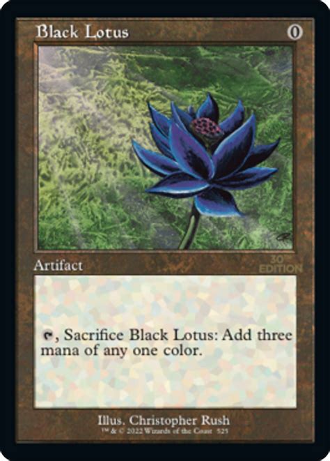 Black Lotus · 30th Anniversary Edition (30A) #525 · Scryfall Magic The ...